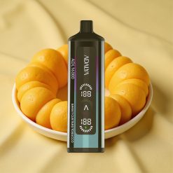 Adalya ADL 16000 PRO Puff Elszívható Vape Édes Krém Tobak Fém Cső Digitális Kijelző