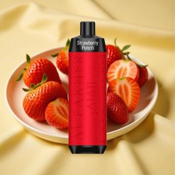 Al Fakher Crown Bar 8000 Crystal 600mAh 18ml e-Liquid 5mg Nicotine 0.6ohm Strawberry Punch