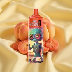 JNR Alien 10000 Puff Peach Berry 850mAh RGB Mesh vape wholesale Hungary