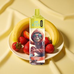 JNR Alien 10000 Puffs Epe Strawberry Banana 850mAh RGB LED Type-C