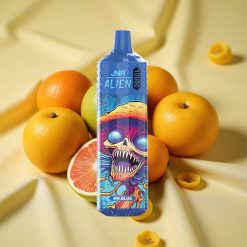 JNR Alien 10000 Puffs Mr blue 850mAh RGB LED Sporty Design vape wholesale Hungary