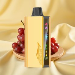 JNR Cruiser 12000 Puff Grape Jég Beépített 3500 mAh Animációs Kijelző Full-Metal Test