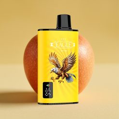 JNR EAGLE Smart 23000 Puff Kettős Alma Digitális Kijelző, 1.0ohm Mesh, Légáramlás Szabályozó