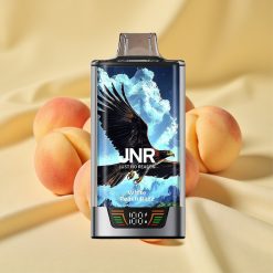 JNR Falcon Pro 28000 28000 löket Fehér Barack Razz Dual Mesh Coil Smart Display