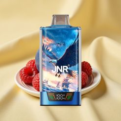 JNR Falcon Pro 28000 Eldobható E-Cigi Kék Málna Cseresznye 30ml 5% Nikotin Dual Mesh