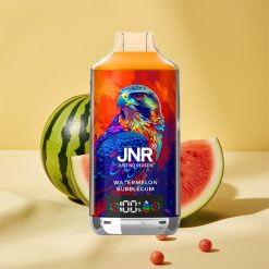 JNR Falcon X 18000 Puff Gőz Dual Mesh Coil 24ml Típus-C Nagy Kapacitású Watermelon Bubblegum