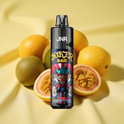 JNR Joker 24K Puff Passion Fruit Kiwi Refillable 800mAh TPD vape wholesale Hungary