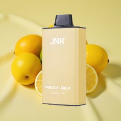 JNR Mega Box 25000 Puff Limonádé & Menta típusú e-liquiddel, Dupla Mesh Coil, Type-C töltéssel
