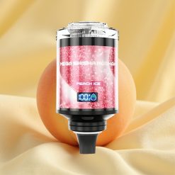 JNR Mega Shisha Hookah 100K Peach Ice 2200mAh Okos Kijelző vape wholesale Hungary