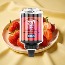 JNR Mega Shisha Hookah 100K e-Liquid 60ml Strawberry Punch vape wholesale Hungary