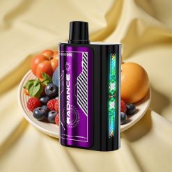 JNR Radiance 31000 Puff BLUE RAZZ CHERRY Okos Animációs Kijelző, Dupla Mesh Coil