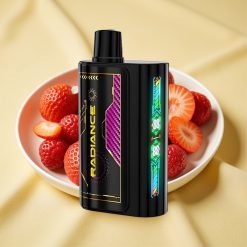 JNR Radiance 31000 Puff Epe E-liquid 28ml Erettségimeló Íz STRAWBERRY ICE