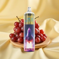 JNR Rocket-X 12400 Puffs Grape Jég Állítható Légáramlás és RGB Világítás