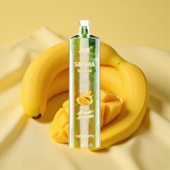 JNR Shisha Hookah 12000 Puffs Mango Banana 750mAh Type-C Gyors