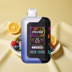 SMOK Spaceman SP40000 0% Nikotin 20ml Blue Razz Ice 40000 Fuvar Intelligens Kijelző